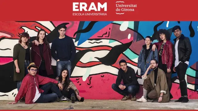 Escuela Universitaria ERAM, afiliada a la Universitat de Girona, destacada por su enfoque en creatividad, artes y comunicación audiovisual. Un espacio innovador que combina arte, tecnología y formación práctica para futuros profesionales. Ideal para estudiantes que buscan desarrollar su talento en un entorno dinámico, diverso y conectado con el mundo laboral creativo y cultural.